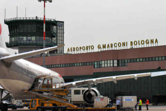 mappa  aeroporto di Bologna Guglielmo Marconi