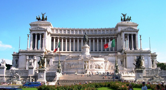 Piazza Venezia a Roma