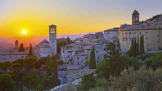 mappa Assisi