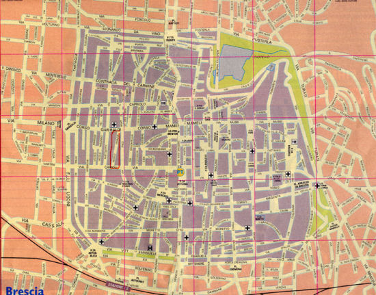 Mappa di Brescia