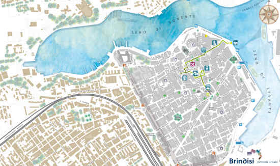 mappa Brindisi