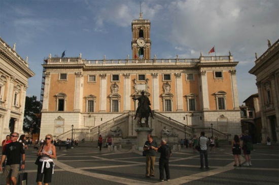 Piazza del Campidoglio a Roma