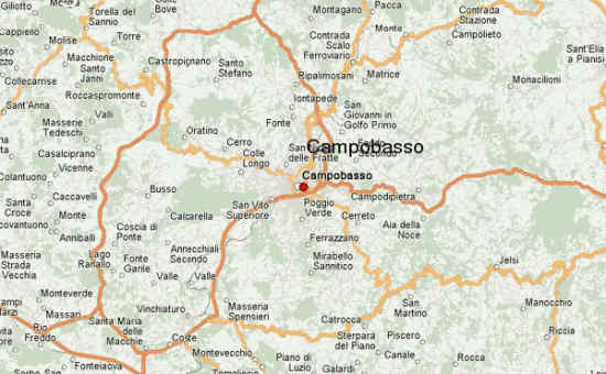 mappa Campobasso