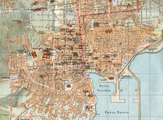 Mappa di Catania