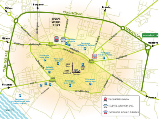 Mappa di Cremona