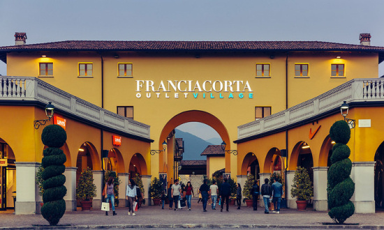 al Franciacorta Outlet Village di Rodengo Saiano