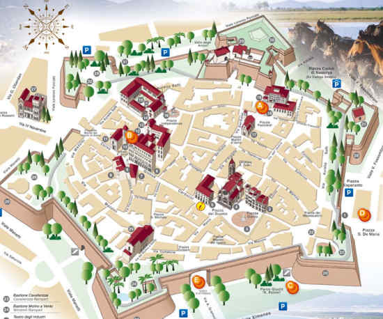 mappa Grosseto