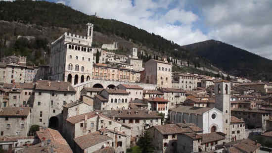mappa Gubbio