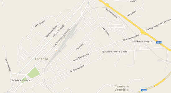 mappa Isernia