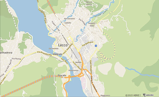 Mappa di Lecco