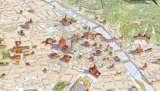 mappa Firenze