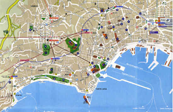Mappa di Napoli