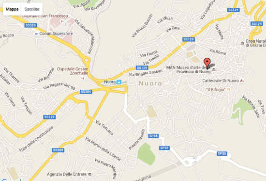 mappa Nuoro