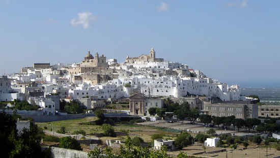 mappa Ostuni