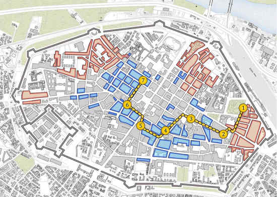 Mappa di Piacenza