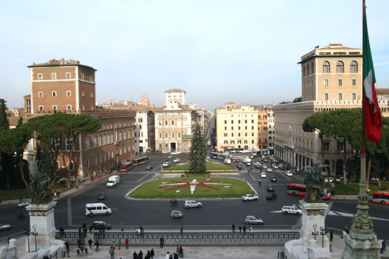 Piazza Venezia a Roma
