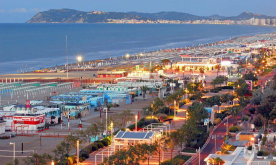mappa Riccione
