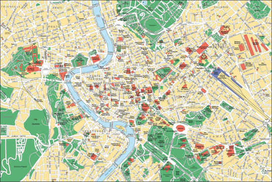 Mappa di Roma