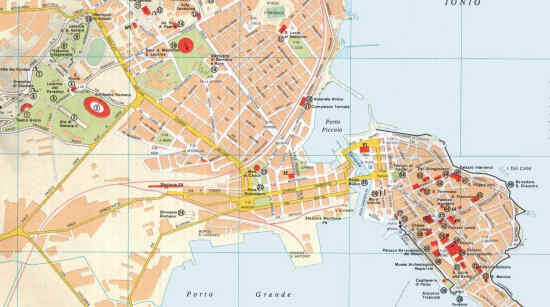 Mappa di Siracusa