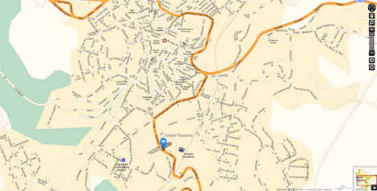 mappa Tempio Pausania