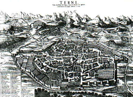 mappa Terni