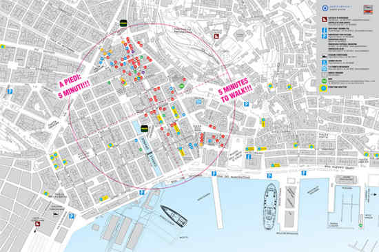 Mappa di Trieste