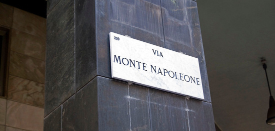 via Montenapoleone