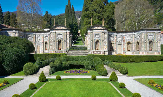 mappa Villa d'Este a Tivoli 