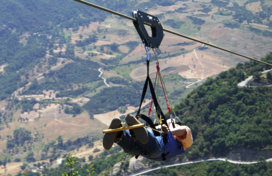 Volo dell'Angelo (da Pietrapertosa a Castelmezzano)